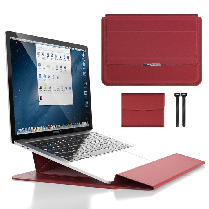 High-quality waterproof laptop sleeve & protective case for enhanced device protection, organized storage, & travel.