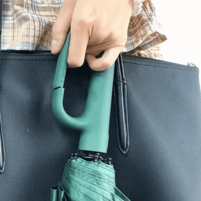 Unisex windproof folding umbrella. Compact design makes it easy to carry for travel and daily use.