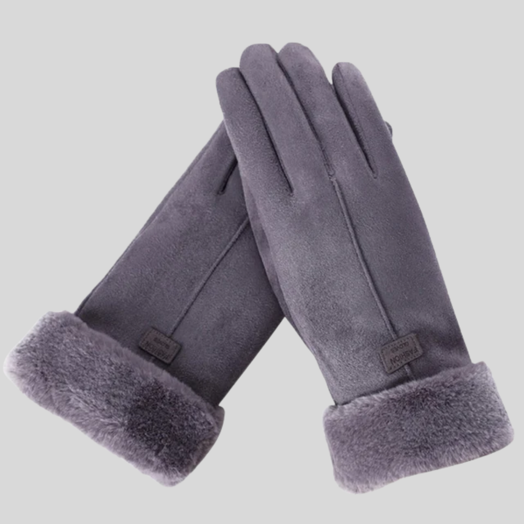 New4 warm insulated gloves for winter, multicolor and fleece-lined for outdoor comfort