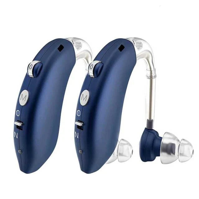 Personal universal rechargeable hearing aid, designed for excellent sound clarity and comfort.