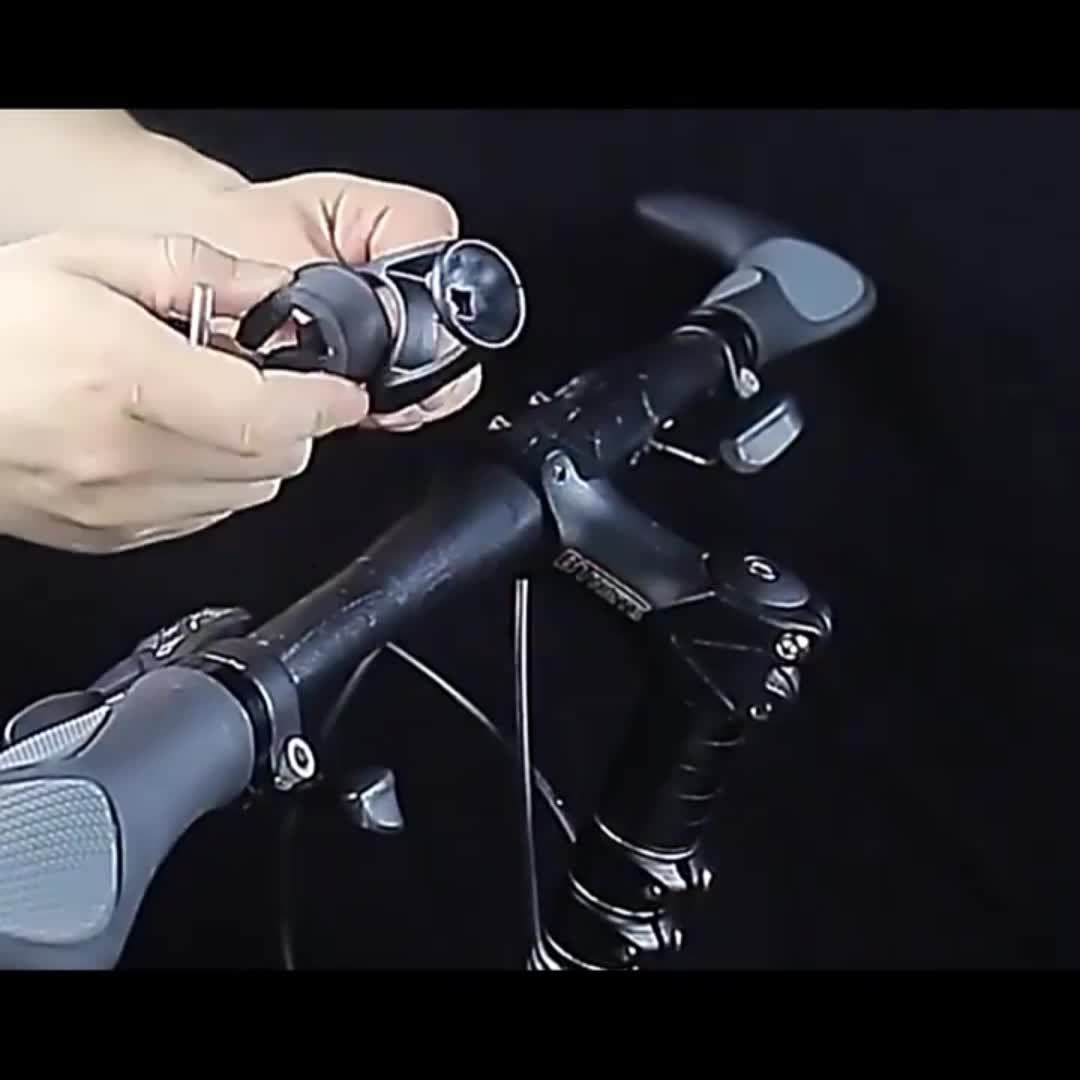 Essential outdoor gear: waterproof phone holder for bicycle/motorcycle. 360° rotating handlebar mount.