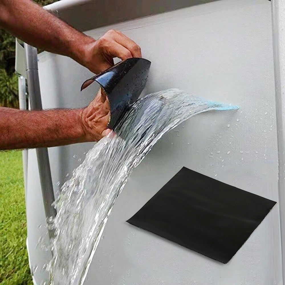 Utility waterproof repair tape with strong adhesive for sealing leaks & home DIY projects.