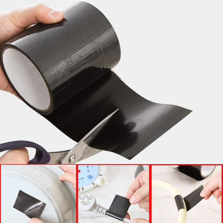 Durable waterproof sealing tape. Provides a strong, long-lasting bond for leak repair in home & outdoor gear.
