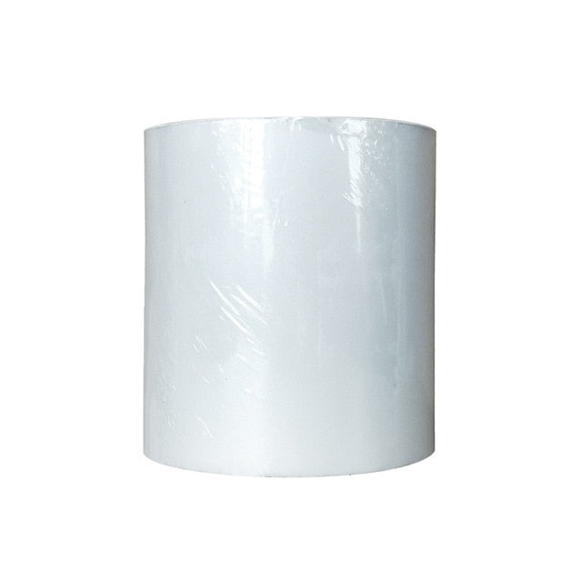 Close-up of highly adhesive utility tape, showcasing its robust, waterproof material for effective sealing.
