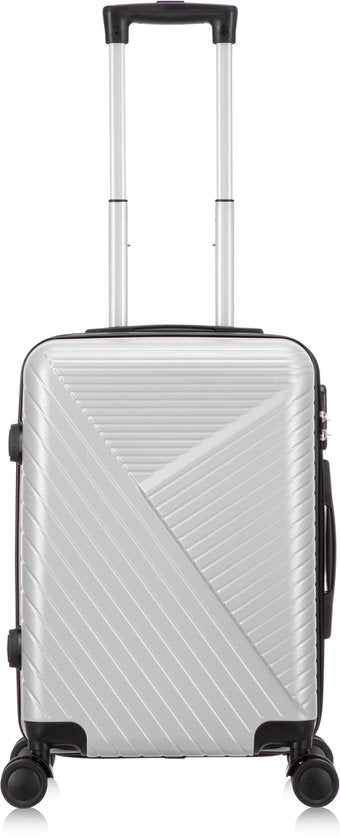 Effortless travel companion: Valencia carry-on suitcase with smooth spinner wheels.