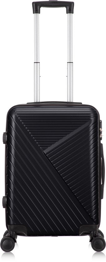 Durable and lightweight Valencia carry-on, essential hard shell luggage for comfortable, reliable journeys.