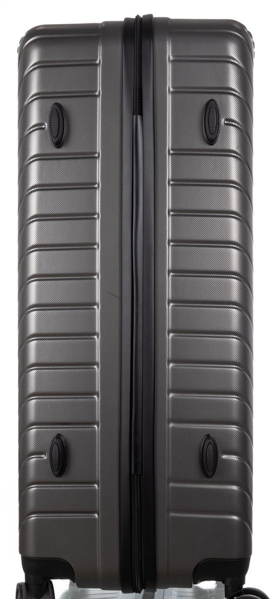 Stylish Valencia hard shell carry-on, ideal for business travel and vacation essentials.