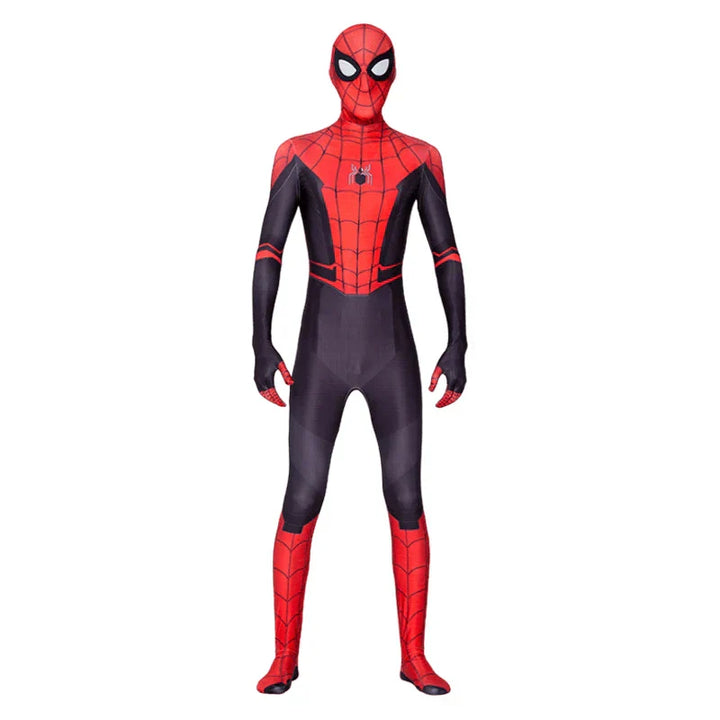 Young hero in a classic blue superhero costume, ready for epic adventures and imaginative play.