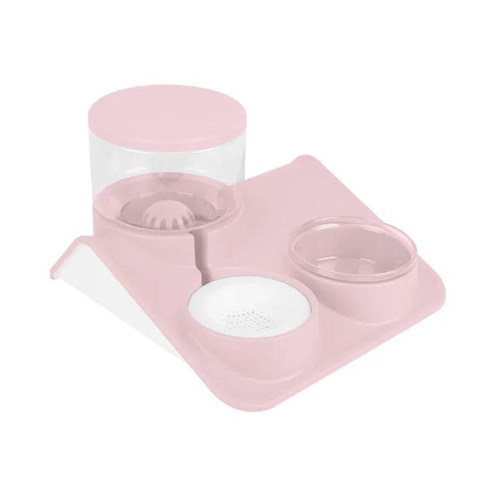 Easy-clean, wall-mounted pet food & water bowls. Ideal space-saving solution for dog & cat feeding.