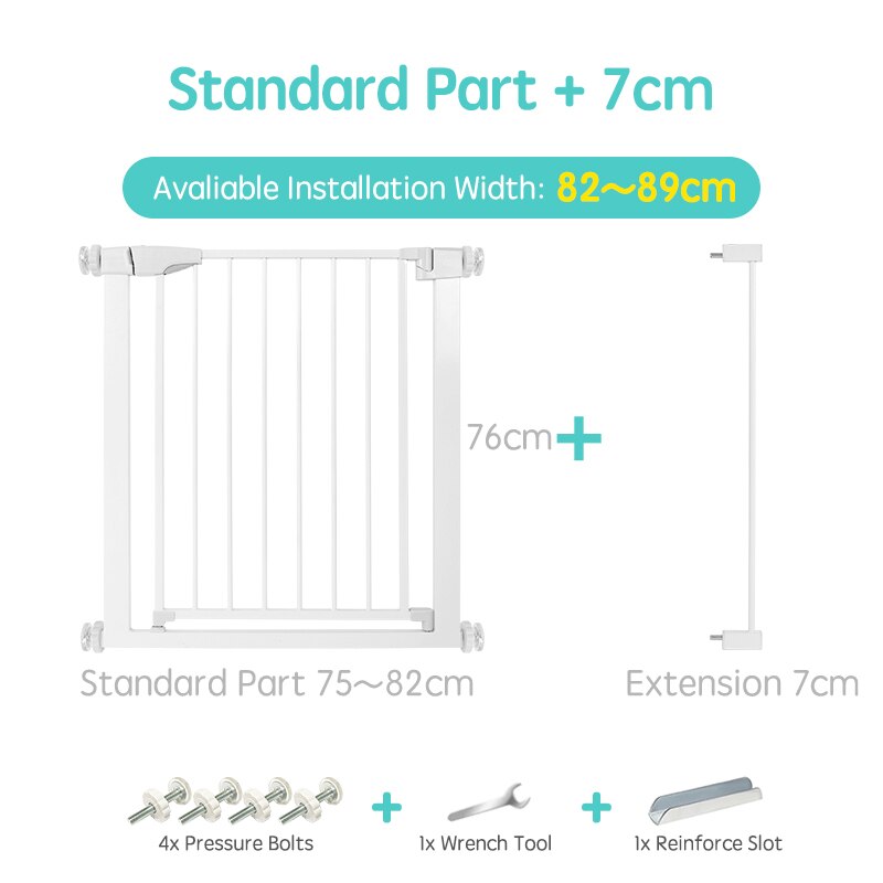 Secure baby gate for stairs, essential child protection & home safety for your little one.