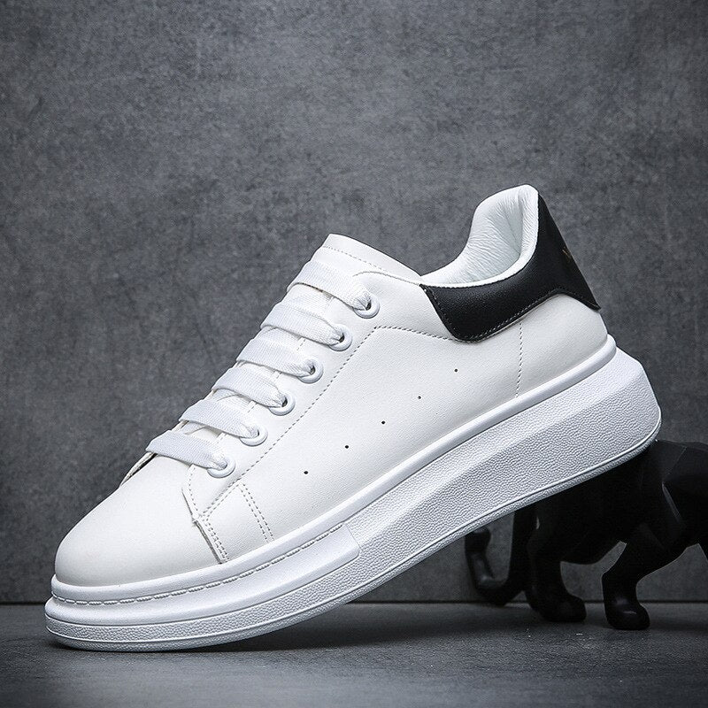 Stylish women's elevated platform sneakers for comfort & trendy street style footwear.