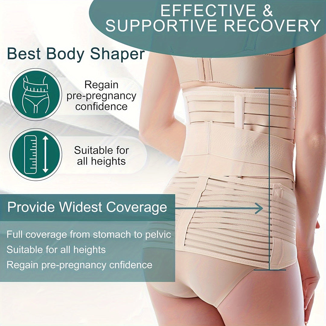 Supportive women's postpartum belly band & abdominal wrap for new mothers. Aids postnatal recovery.