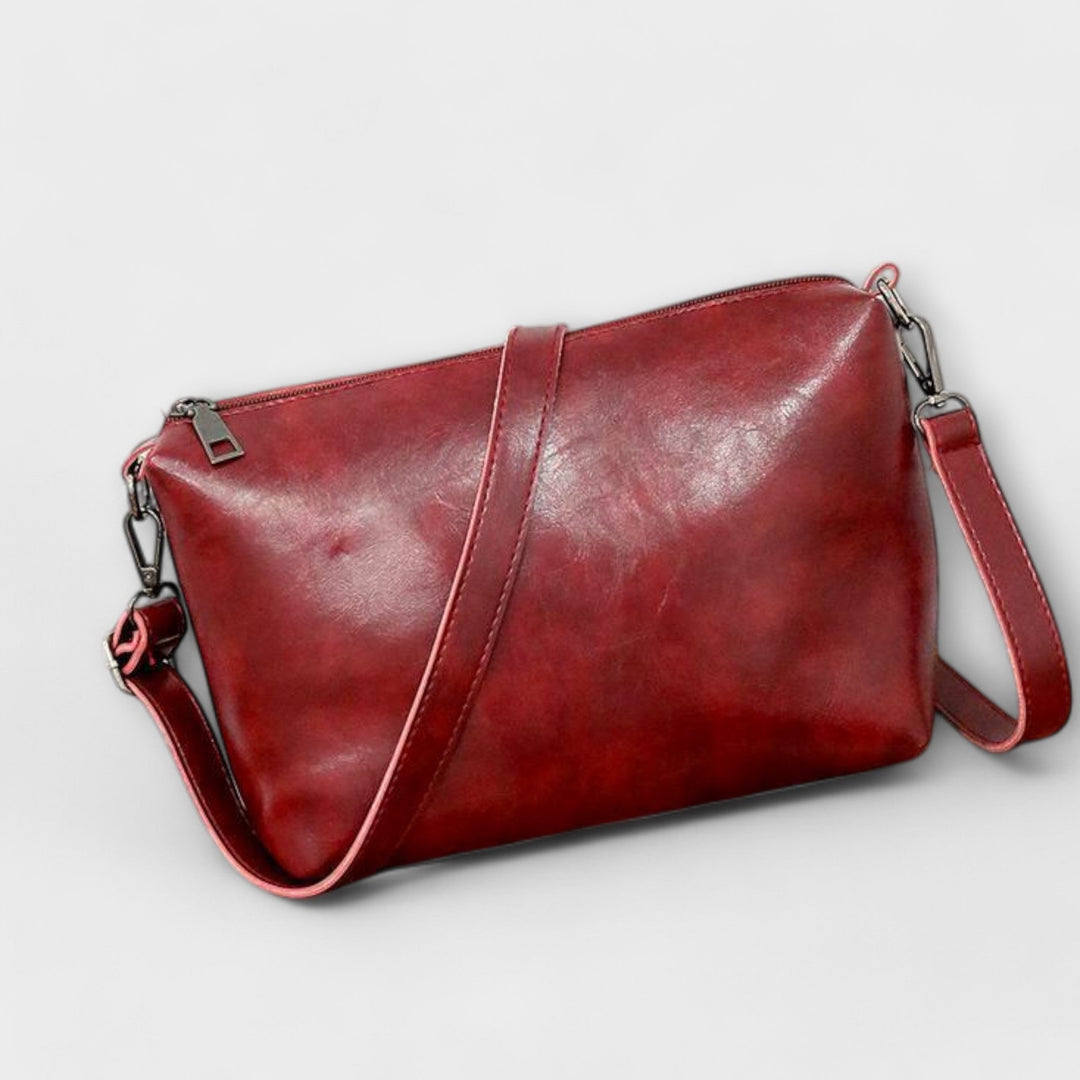 Convenient 4-piece vintage handbag set for women, including a stylish clutch and wallet