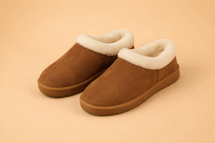 Warm & waterproof Agnes women's slip-on snow boots. Comfortable ankle design for outdoor winter fashion.