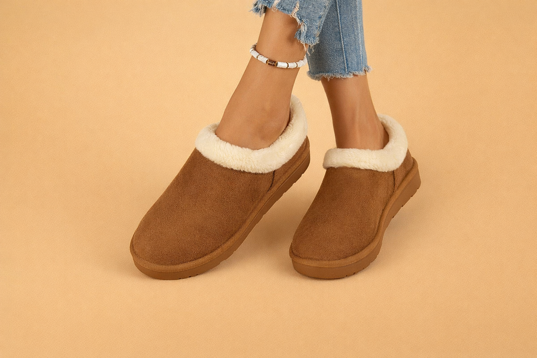 Casual & chic Agnes slip-on winter boots for women. Cozy, warm footwear for everyday winter fashion.