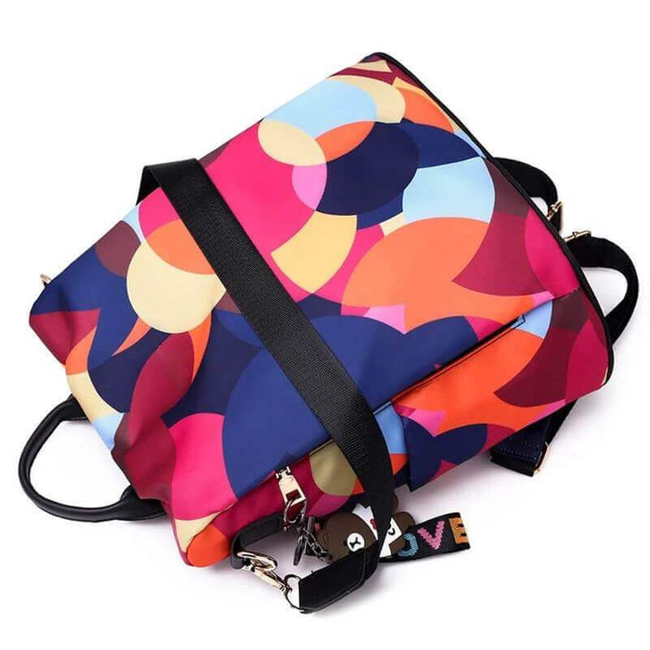 SafeHold anti-theft water-resistant women's backpack, stylish, secure, and organized for modern daily use.