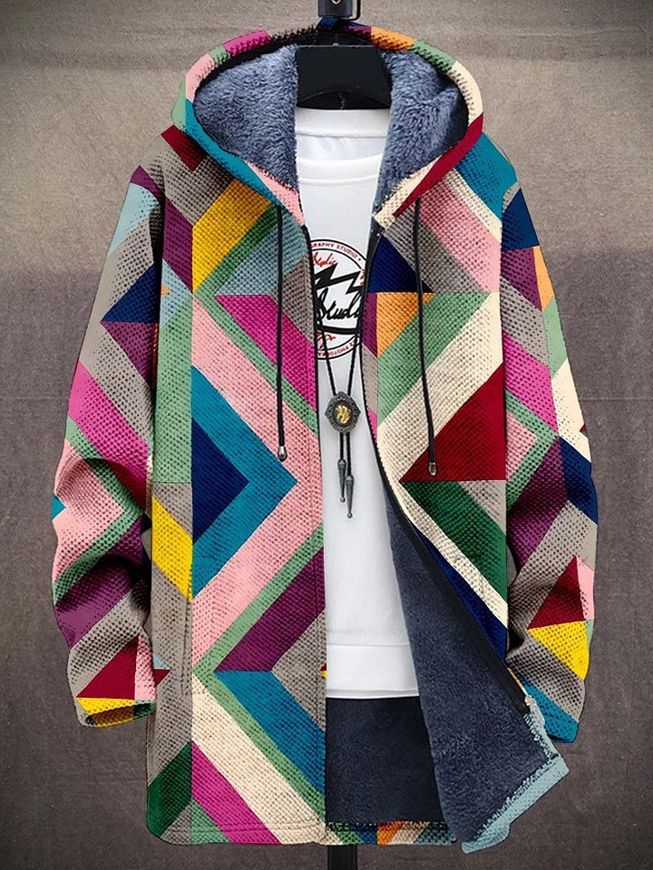 Women's artistic long sleeve knitted cardigan, versatile outerwear