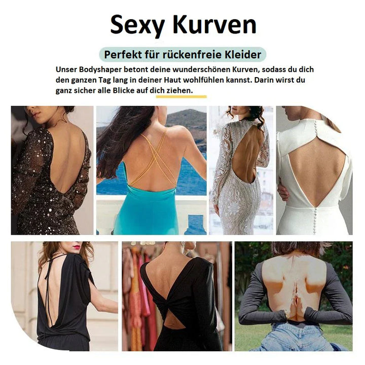 Invisible support & seamless comfort from this women's backless bodysuit bra, ideal for any outfit.