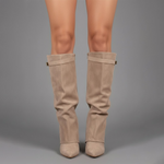 Beige Suede