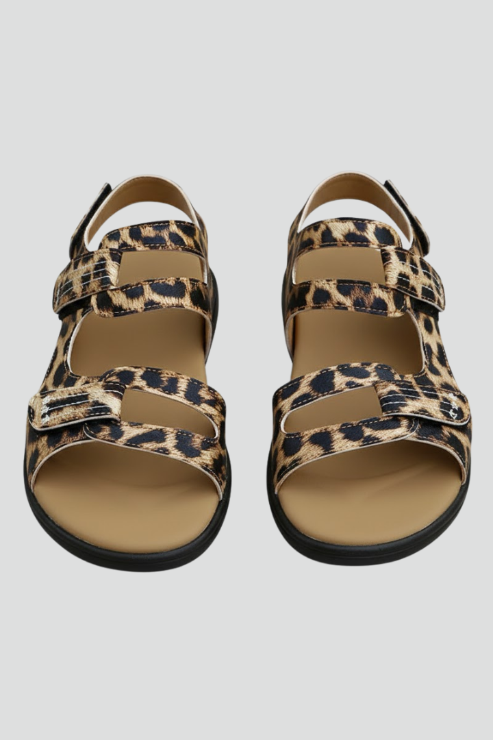 Women's black multi-strap heeled sandals, elegant summer evening shoes