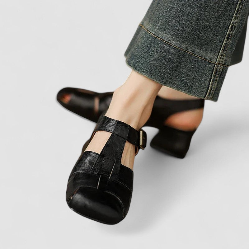 Women's classic style orthopedic Mary Jane comfort shoes, ideal for supportive everyday footwear