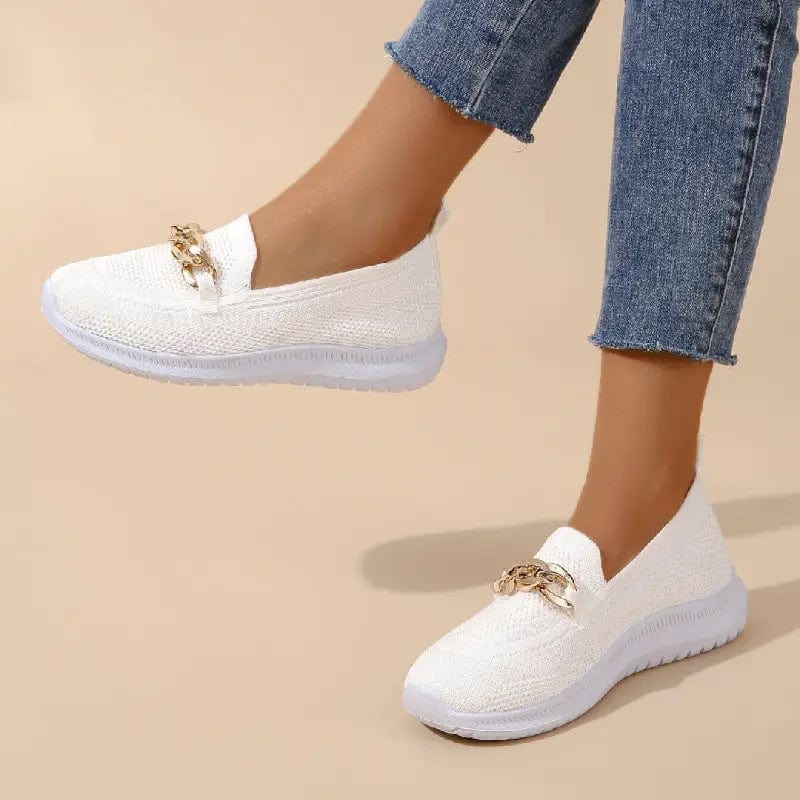 Active wear women's shoes: breathable mesh for comfort and foot support, easy slip-on