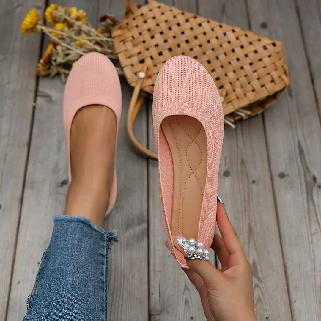 New arrival! Women's breathable mesh ballerina shoes, comfortable and stylish