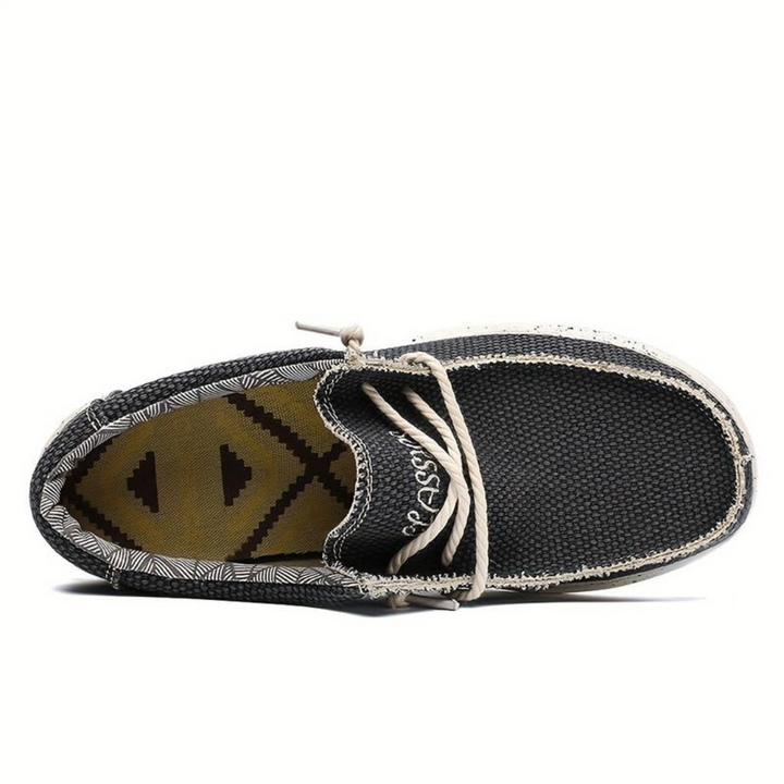 Comfortable & supportive women's slip-on shoes. Breathable flats for stylish everyday walking.