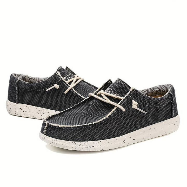 Women's breathable slip-on shoes, perfect for casual spring & summer activities. Great comfort.