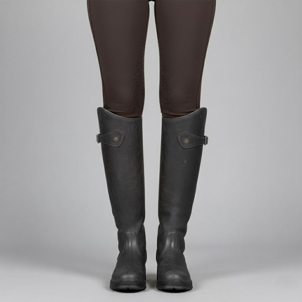 Comfortable women's orthopedic leather boots, versatile for outdoor adventures and chic style