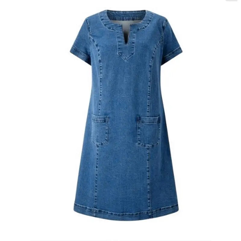 Versatile women's casual summer dress, A-line silhouette, perfect for warm weather