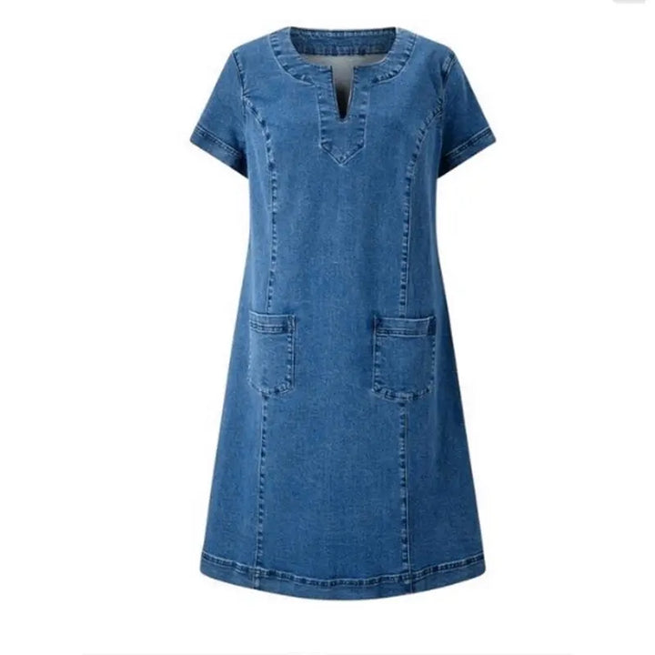Versatile women's casual summer dress, A-line silhouette, perfect for warm weather