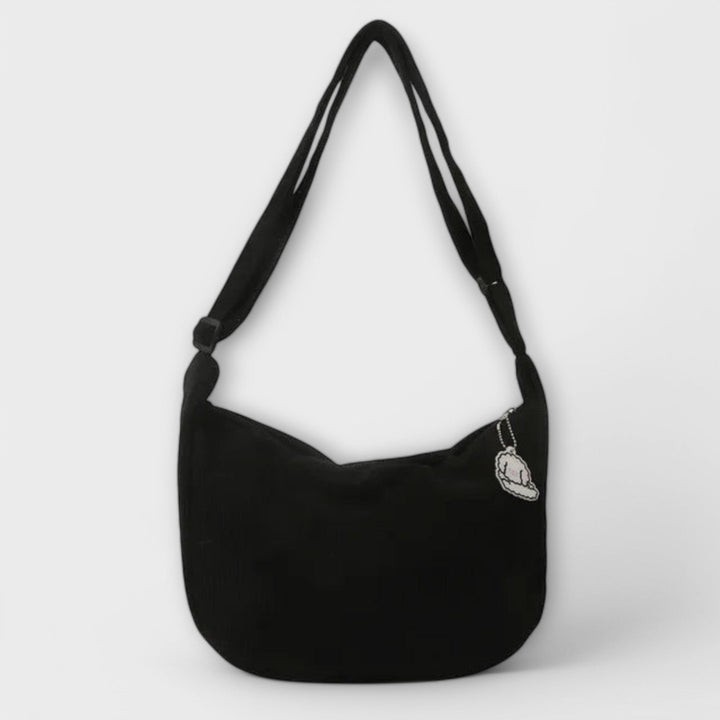 Everyday women's bag: a casual corduroy hobo shoulder bag with a touch of vintage charm.