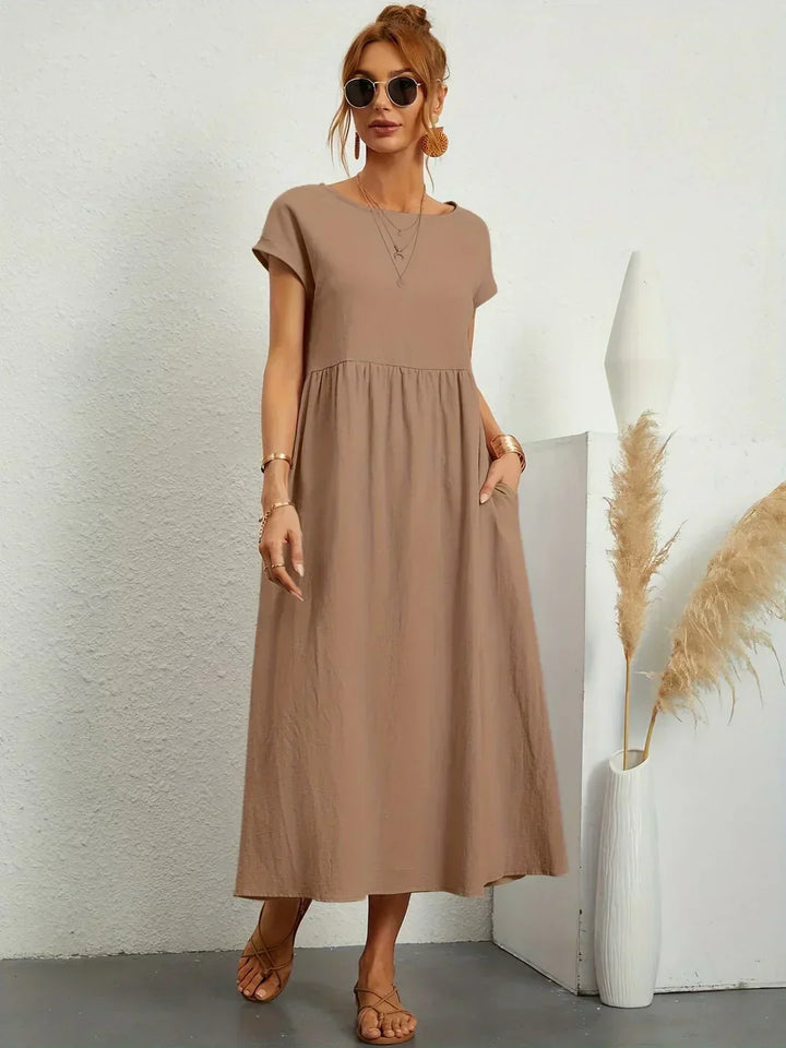 Elegant casual women's dress, versatile for ladies' everyday fashion.