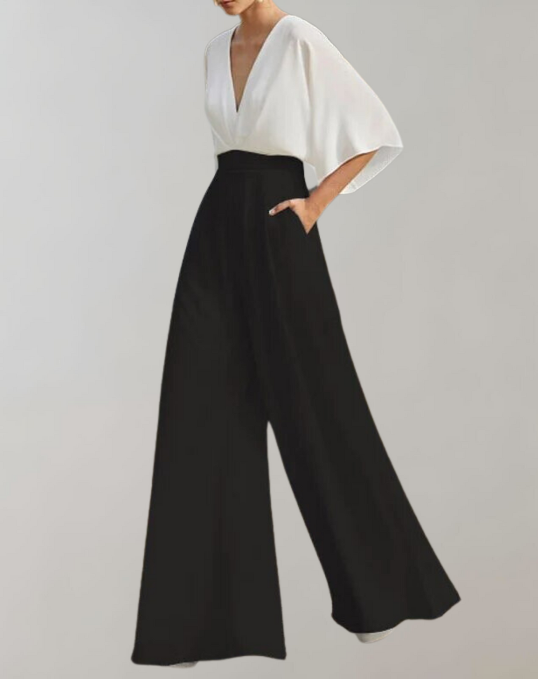 Effortless wide leg overall jumpsuit with a relaxed fit. A must-have women's casual fashion piece.