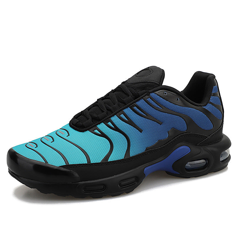 Chic women's fashion footwear; comfortable air cushion sneakers. Versatile athletic shoes for stylish everyday wear.
