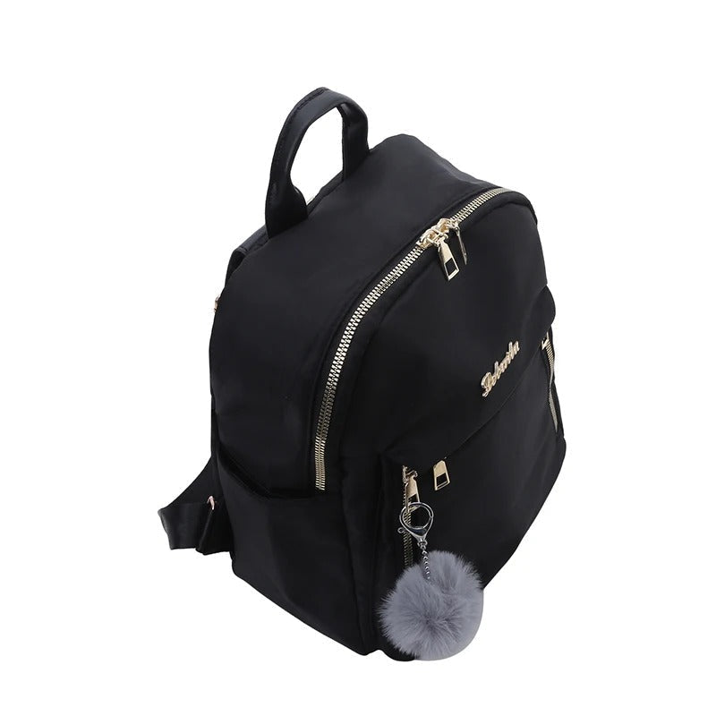 Chic black PU leather women's shoulder bag, a versatile fashion accessory for any outfit.