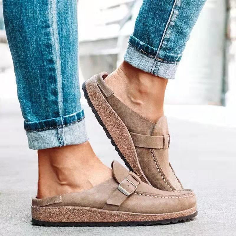 Fashionable women's slip-on loafers, new spring collection, designed for ultimate comfort and versatility.