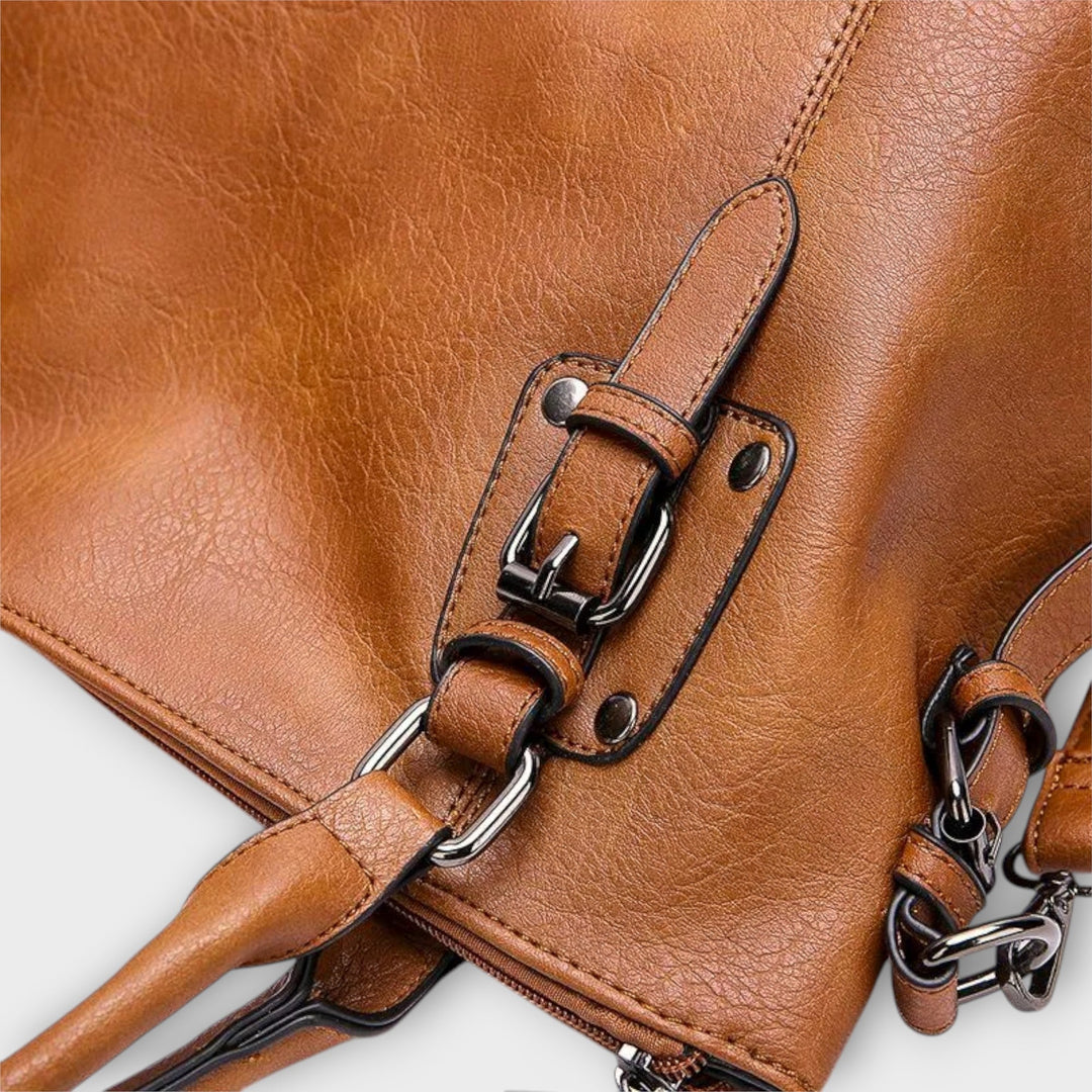 Elegant women's everyday classic handbag, gray shoulder bag style for versatile use
