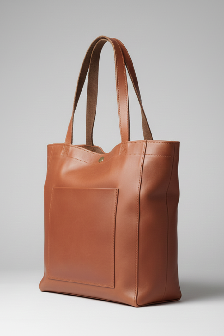 Elegant women's classic shoulder bag with adjustable strap and organized sections for daily essentials
