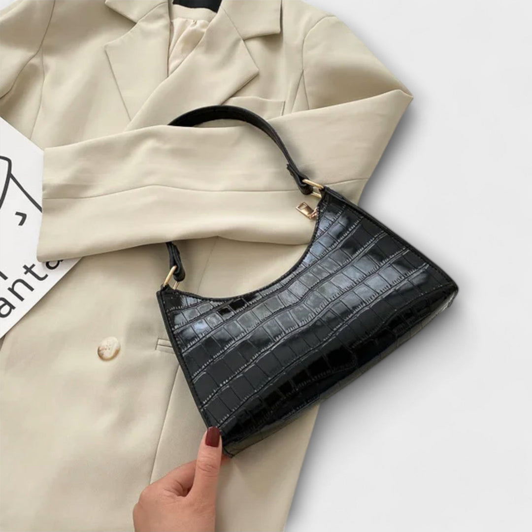 Women's Iconic Shoulder Bag, rich color, can be a crossbody or handbag, essential for summer fashion