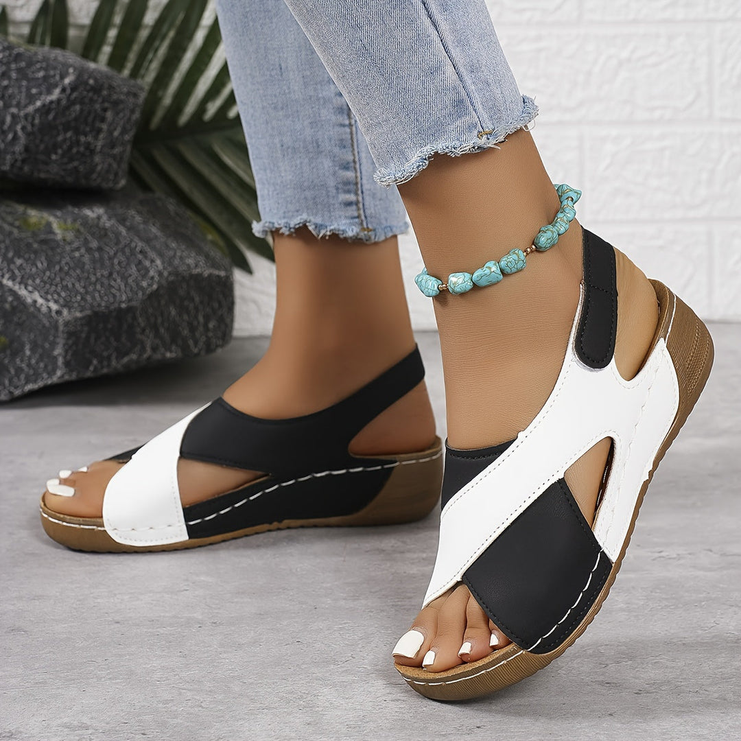 Durable women's hiking sandals. Adventure-ready outdoor footwear for walking, travel, and active summer days.