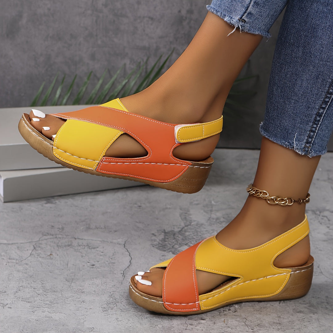Stylish & comfortable women's hiking sandals, versatile outdoor footwear for summer travel & active walking.