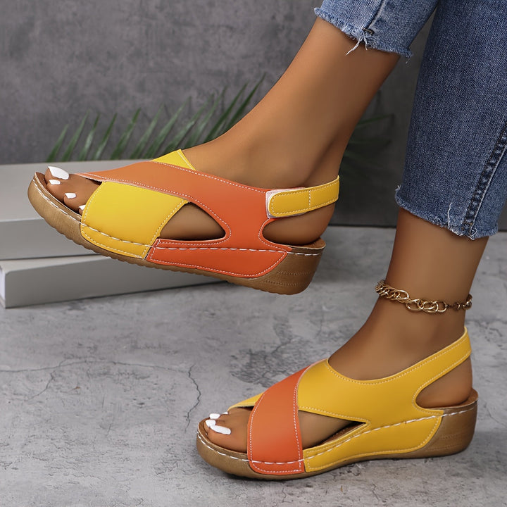 Stylish & comfortable women's hiking sandals, versatile outdoor footwear for summer travel & active walking.