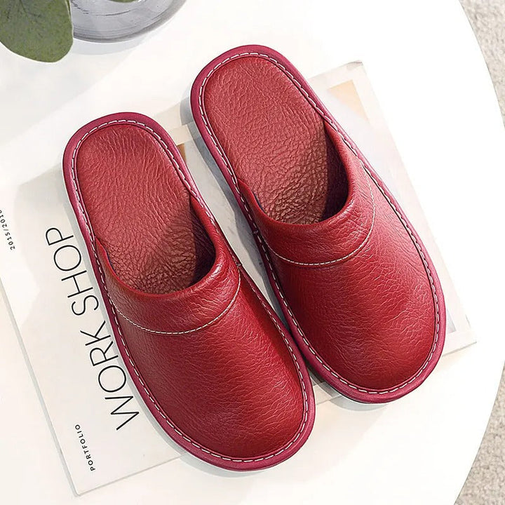 Comfortable women's house slippers, ideal for relaxation and cozy everyday home wear.