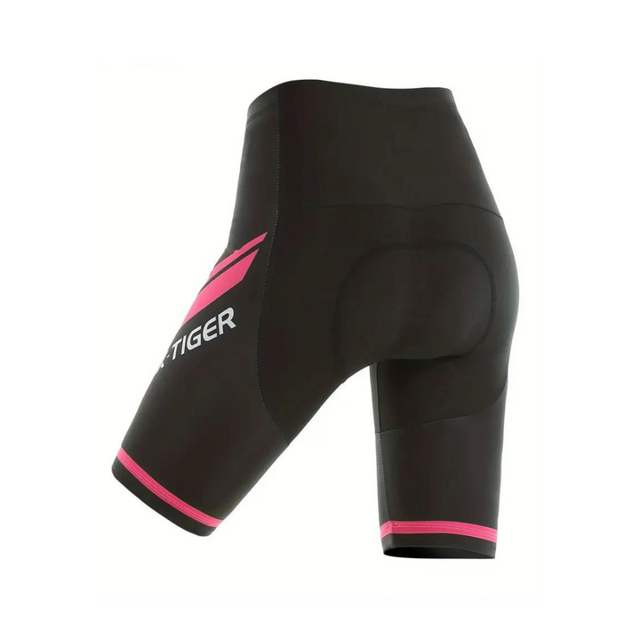 Padded women's bike shorts for improved cycling performance & comfort. Perfect for road or indoor cycling.