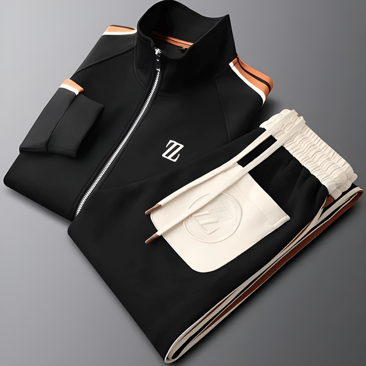 Women's comfortable tracksuit set, great for workouts, casual wear, or relaxing.