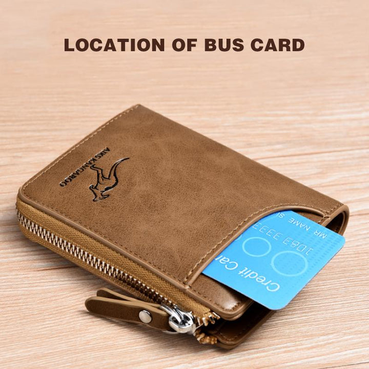 New women's mini wallet with RFID blocking technology, ideal for everyday carry.