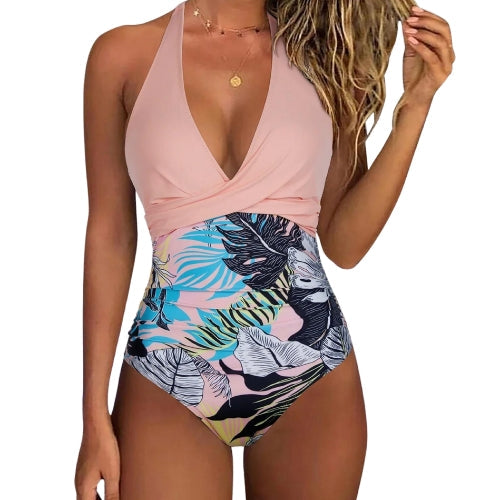 Body sculpting women's corrective swimsuit, featuring tummy control and push-up for a smooth profile.