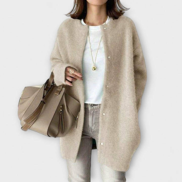 Soft, comfortable ladies coat, ideal casual wear for fall fashion